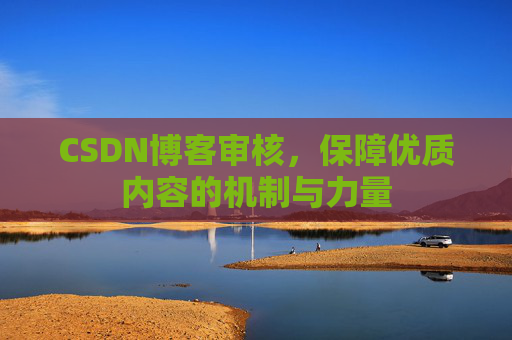 CSDN博客审核，保障优质内容的机制与力量